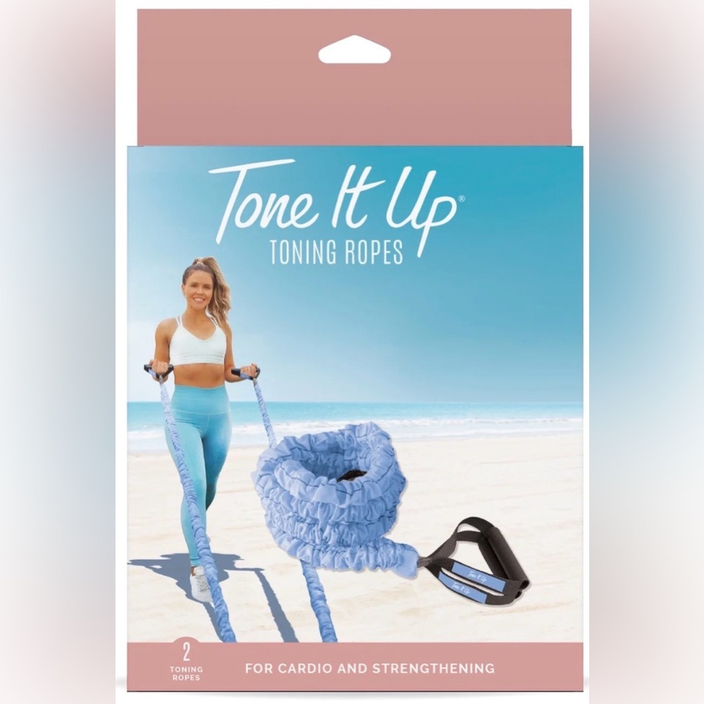 NEW Tone It Up Toning Ropes For Cardio & Strengthening - 2 Toning Ropes Included - Picture 3 of 5